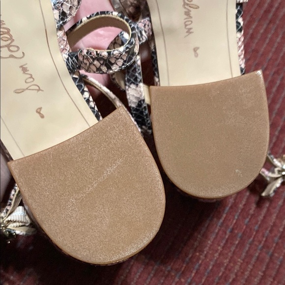 SAM EDELMAN “STACIE”‎ STRAPPY BLOCK HEELS - Picture 13 of 14